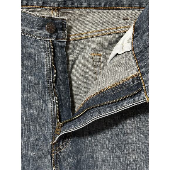 Levi's 505 Regular Fit Straight Leg Men's Jeans Red Tag Size 40X32 100% Cotton - Picture 3 of 10